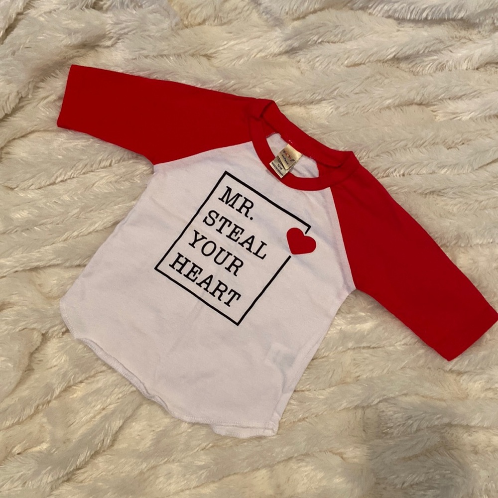 Baby Boutique find - Mr. Steal Your Heart tee!